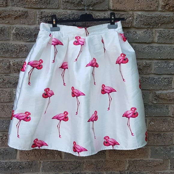 Pink Flamingo Skirt - Picture 4 of 9